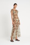 SOFIA LOW BACK GOWN (VIVIENNE PRINT)