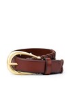 THE CLARISSE WOVEN BELT (VINTAGE TAN)