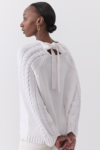 HARPER COTTON CASHMERE KNIT (OPTICAL WHITE)