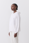 HARPER COTTON CASHMERE KNIT (OPTICAL WHITE)