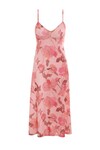 CONCERT TUBULAR MIDI DRESS (PINK PEONIES)