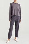 GIO MERINO PANT (BLACK TEA)