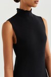 CASPER COTTON CASHMERE DRESS (BLACK)