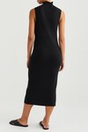 CASPER COTTON CASHMERE DRESS (BLACK)