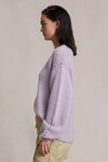 WILLA V NECK JUMPER (LAVENDER)