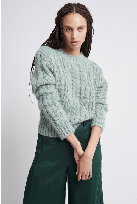 FOREST KNIT JUMPER (DUSTY SAGE)