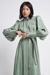 IDEALIST SHIRT DRESS (DUSTY SAGE)