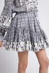 MEMENTO MINI SKIRT (BLACK + WHITE CHECK)