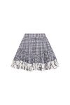 MEMENTO MINI SKIRT (BLACK + WHITE CHECK)