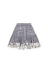 MEMENTO MINI SKIRT (BLACK + WHITE CHECK)