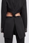 UNIVERSAL CUTOUT BLAZER (BLACK)