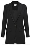 UNIVERSAL CUTOUT BLAZER (BLACK)