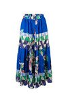 SPLICE WORLD SKIRT (BLUE FLORAL)