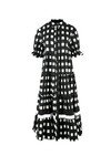 ONE, TWO, CHECK DRESS (BLACK/WHITE CHECK)