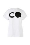 C FLOWERS TEE (WHITE/BLACK)