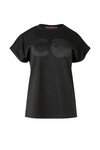 C FLOWERS TEE (BLACK/BLACK)