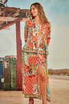 FLORAL OPENING DRESS (MULTI)