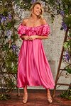 WE FRILL BE DANCING DRESS (FUCHSIA)