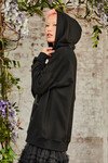 POP THE HOOD HOODIE (BLACK/BLACK)