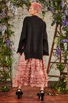 FRILL DON'T CARE SKIRT (DUSKY PINK )