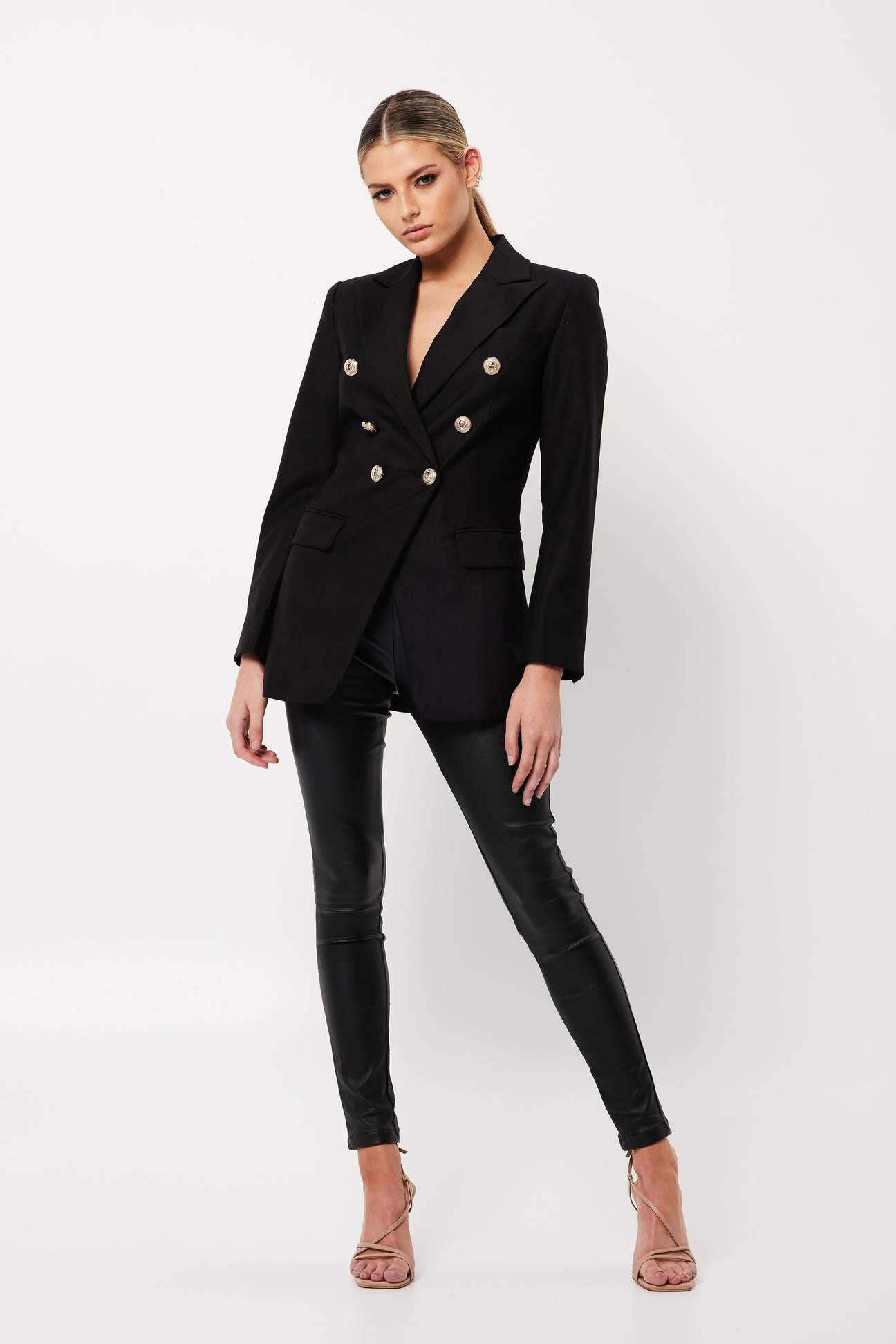 Mossman the Signature Blazer (Black) | Lynn Woods