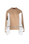 PARTY FOR TWO SWEATSHIRT (CAMEL/WHITE)