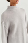 MOSS CASHMERE SWEATER (DARK ZEPHYR)