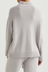 MOSS CASHMERE SWEATER (DARK ZEPHYR)