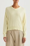 LEDO CASHMERE SWEATER (LEMONTINT)