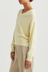 LEDO CASHMERE SWEATER (LEMONTINT)