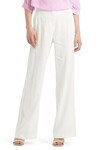 LINEN BLEND HIGH WAISTED PANT (OFF WHITE)