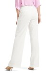 LINEN BLEND HIGH WAISTED PANT (OFF WHITE)