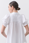 SARA LINEN SHIRT (OPTICAL WHITE)