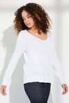 COTTON V SLOUCHY (WHITE)