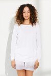 CURVED JUMPER (WHITE)