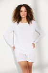 CURVED JUMPER (WHITE)