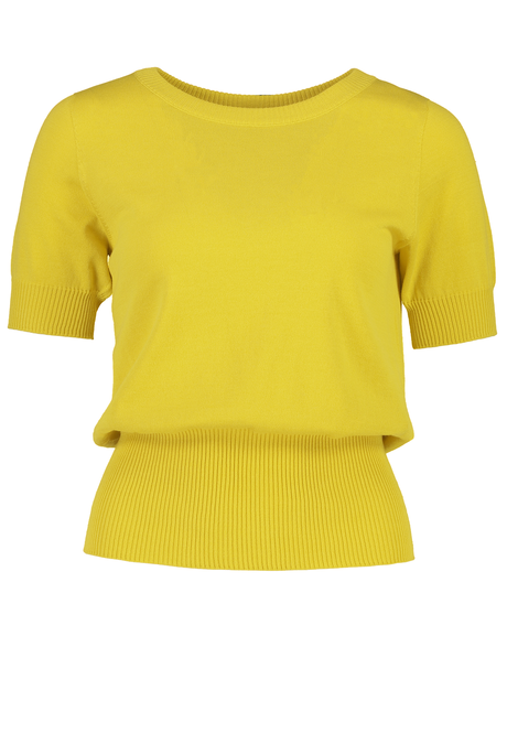 HIGH RIB TEE (LEMON)