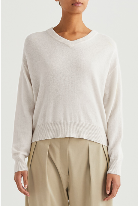 LEDO CASHMERE SWEATER (OPAL)