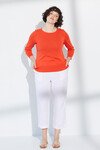 GRID RELAXED PANT (WHITE)