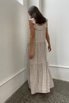 DARLING DRESS (GINGHAM LINEN)