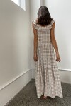 DARLING DRESS (GINGHAM LINEN)