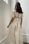 LADY VINCENT DRESS (NATURAL LINEN)