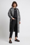 HEIRLOOM COAT (BLACK + WHITE CHECK)