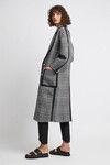 HEIRLOOM COAT (BLACK + WHITE CHECK)