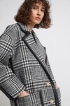 HEIRLOOM COAT (BLACK + WHITE CHECK)