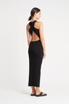 CELENA CROSS BACK DRESS (BLACK)