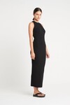 CELENA CROSS BACK DRESS (BLACK)