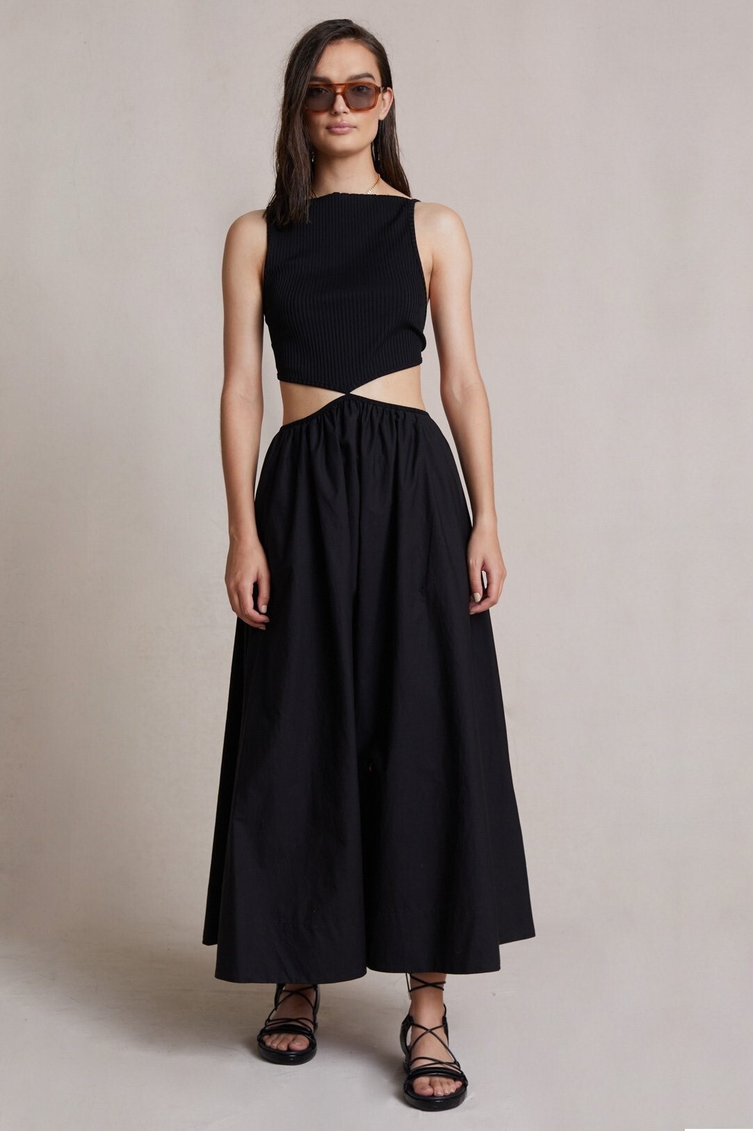SELENE MAXI DRESS (BLACK)- BEC + BRIDGE SPRING 22 Boxing Day Sale