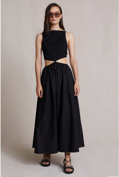 SELENE MAXI DRESS (BLACK)