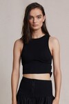 SELENE TOP (BLACK)